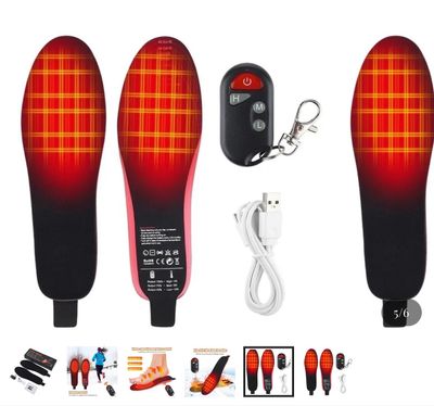 Heating Insoles with Remote Control
