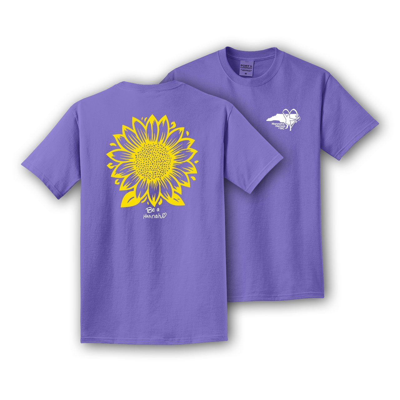 Purple Sunflower Shirt