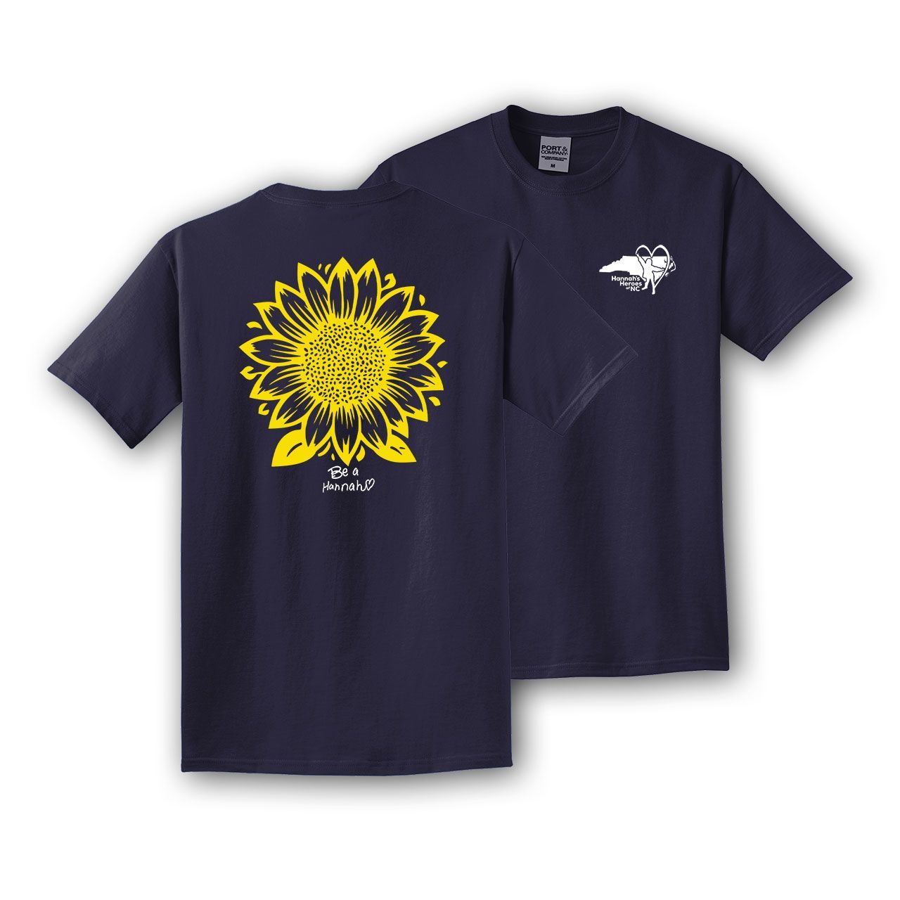 Navy Sunflower Shirt