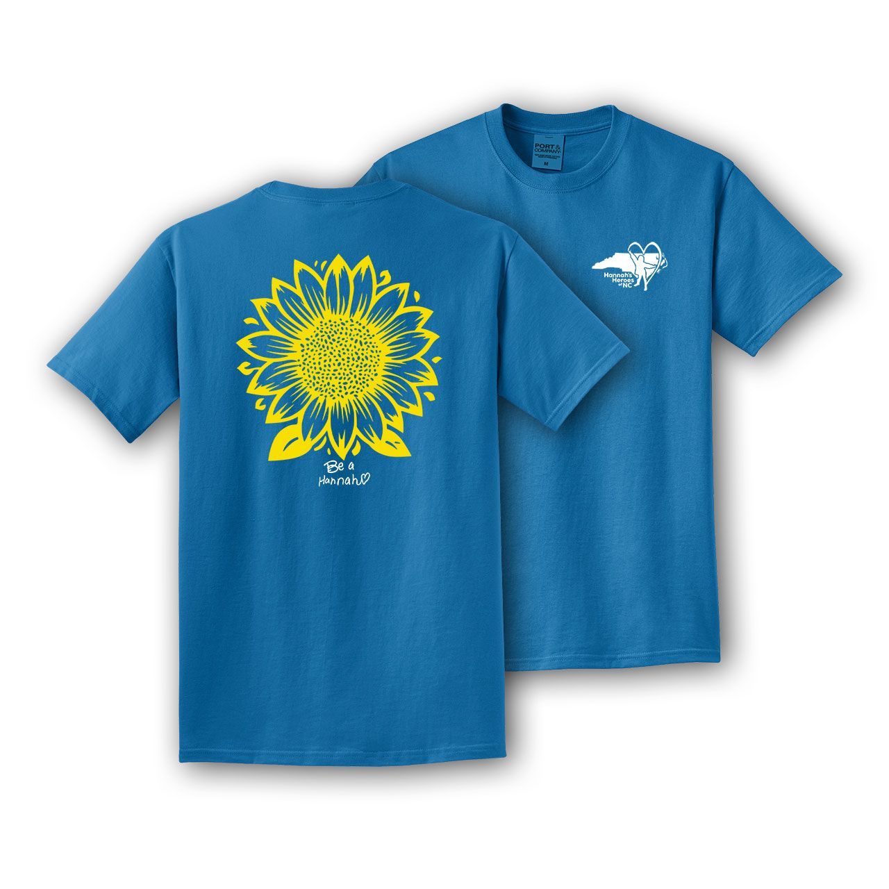 Navy Sunflower Shirt, Size: Youth Small
