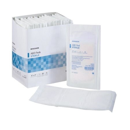 ABDOMINAL PADS BOX