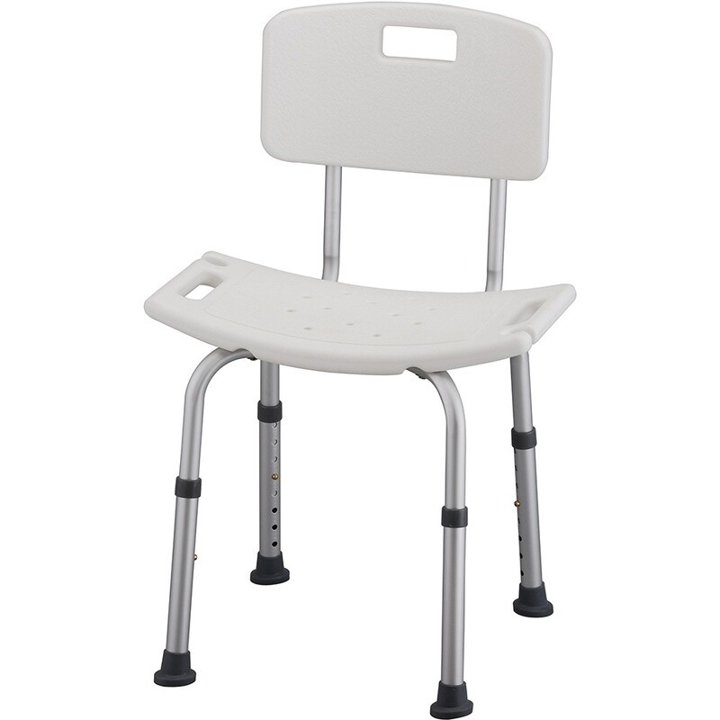 BATH BENCH W/ BACK