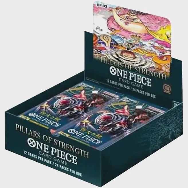 One Piece - OP03 - Pillars of Strength, Type: Booster Box