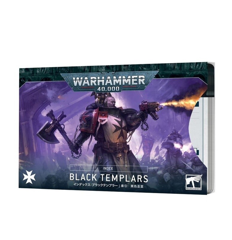 WH40K - Black Templars - Index Cards