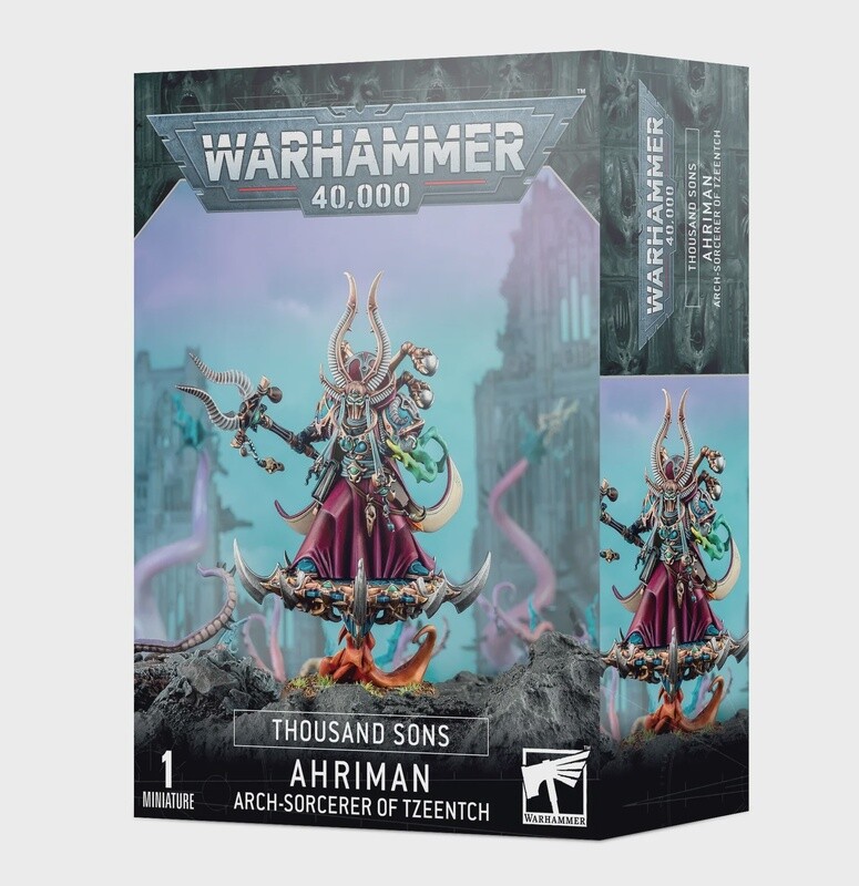 WH40K - Thousand Sons - Ahriman Arch-Sorcerer of Tzeentch