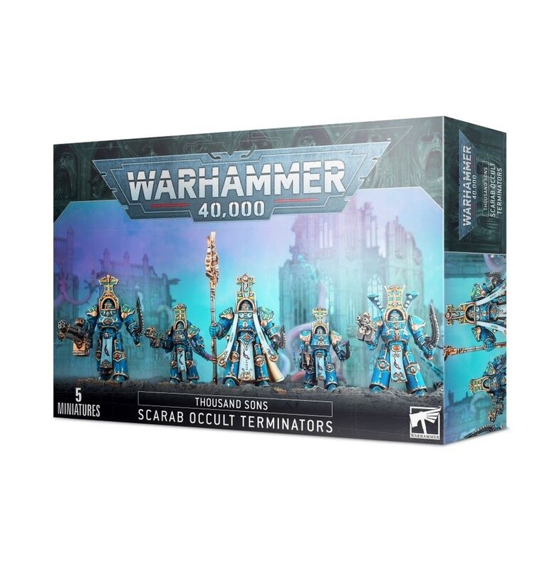 WH40K - Thousand Sons - Scarab Occult Terminators