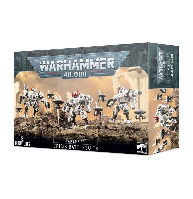 WH40K - T&#39;au Empire - Crisis Battlesuits