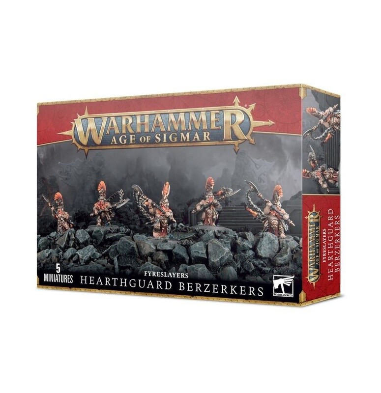 WHAOS - Fyreslayers - Hearthguard Berzerkers