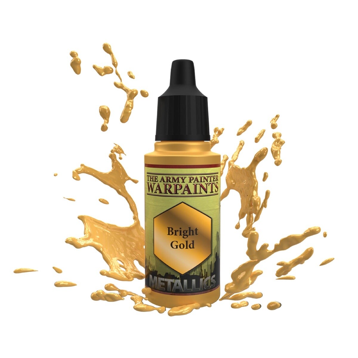 Army Painter - Metallic Warpaint, Colour: Bright Gold