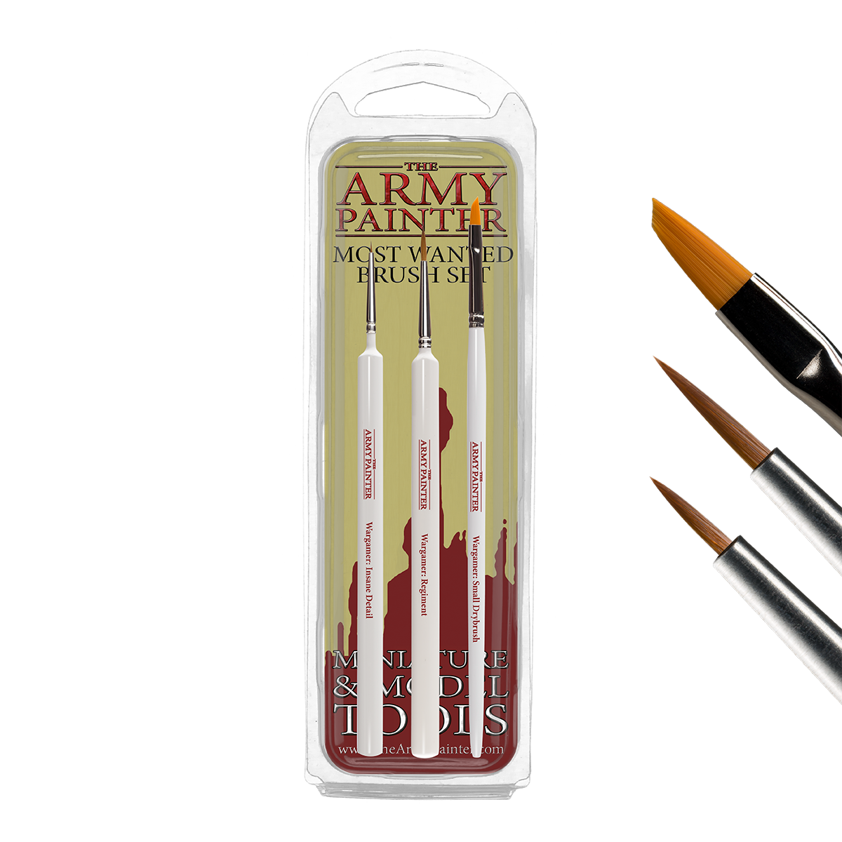 Army Painter - Most Wanted Brush Set