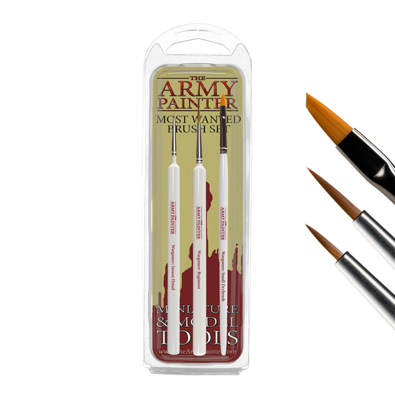 Army Painter - Most Wanted Brush Set