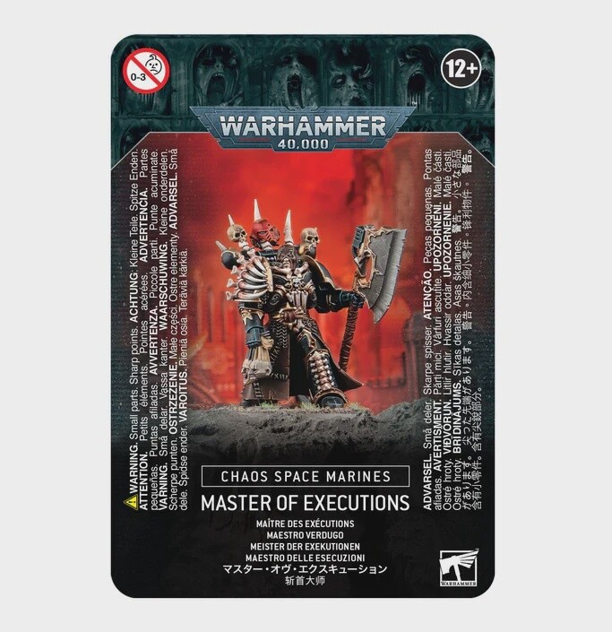 WH40K - Chaos Space Marines - Master of Executions