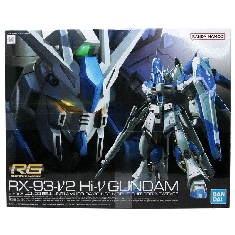 Gundam: RG #36 - RX-93-V2 Hi-Nu Gundam
