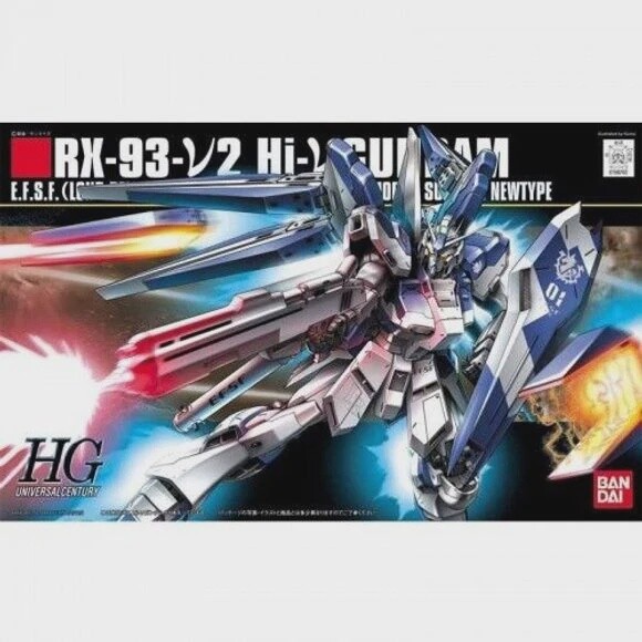Gundam: HGUC 095 - RX-93-V2 Hi-Nu Gundam