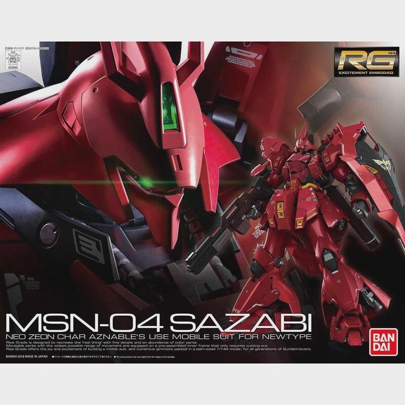Gundam: RG 29 - MSN-04 Sazabi