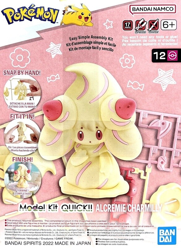 Pokemon Model Kit - QUICK!! 12 - Alcremie