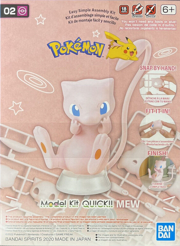 Pokemon Model Kit - QUICK!! 02 - Mew