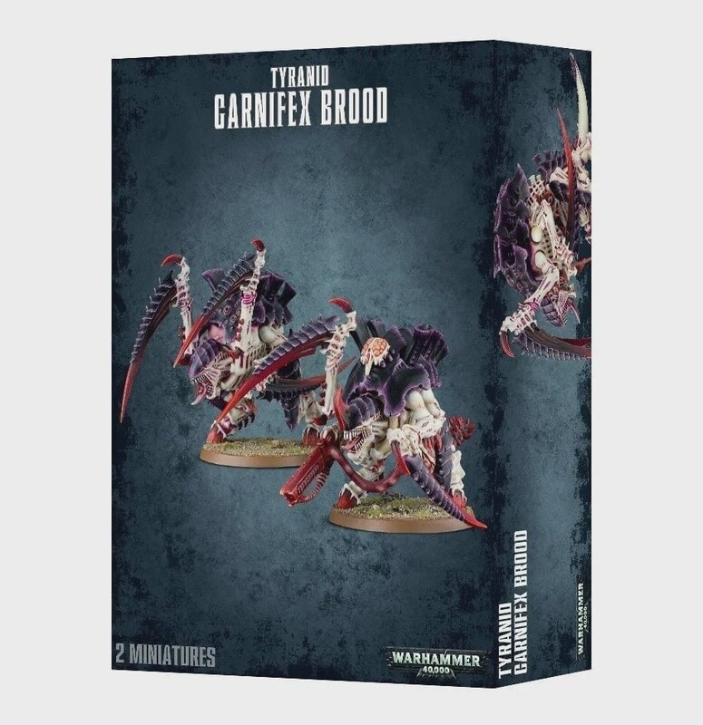 WH40K - Tyranids - Carnifex Brood
