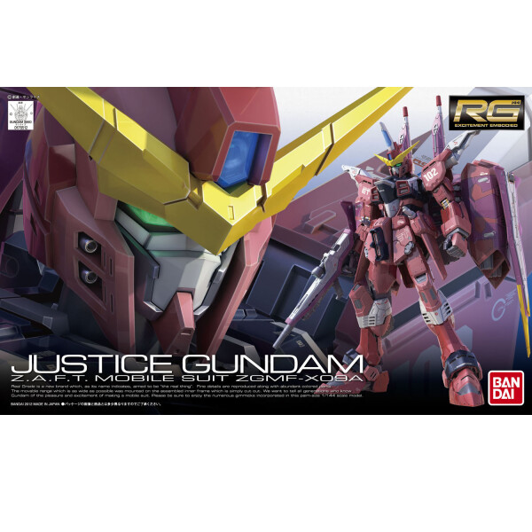 Gundam: RG 09 - ZGMF-X09A Justice