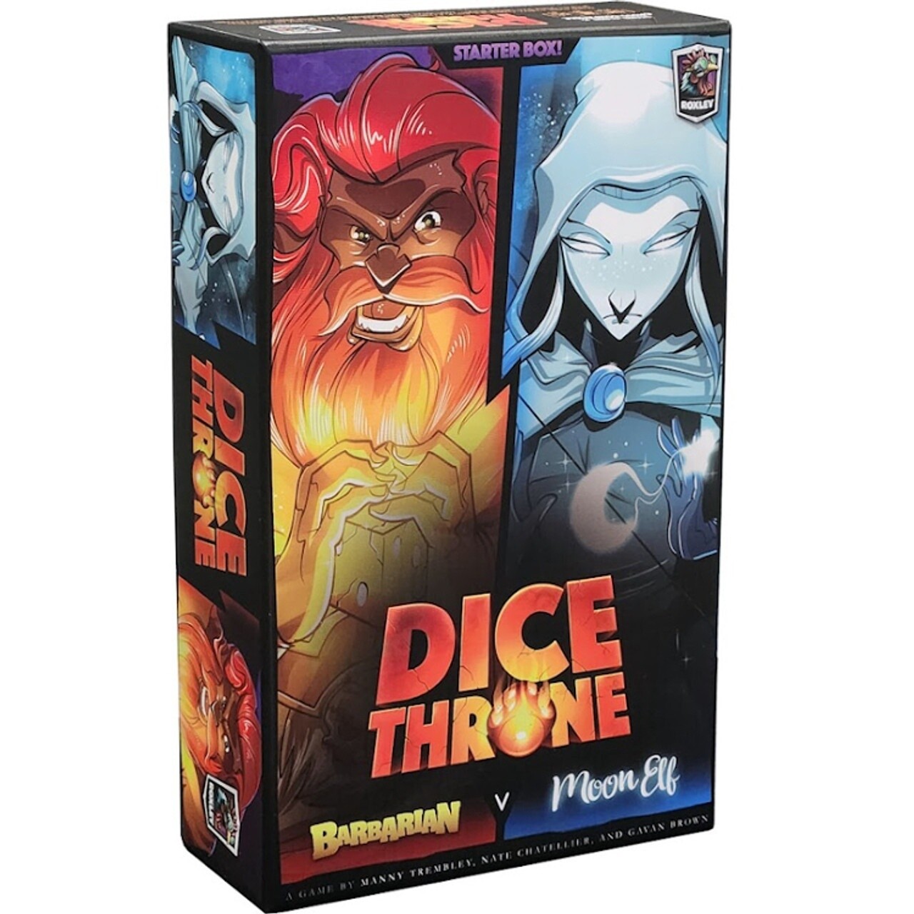 Dice Throne: Barbarian vs Moon Elf