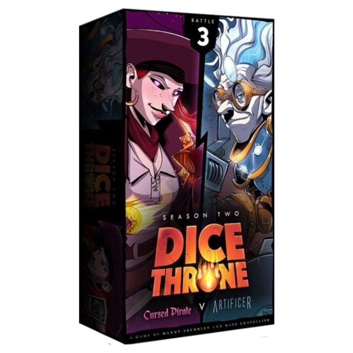 Dice Throne: Cursed Pirate vs Artificer