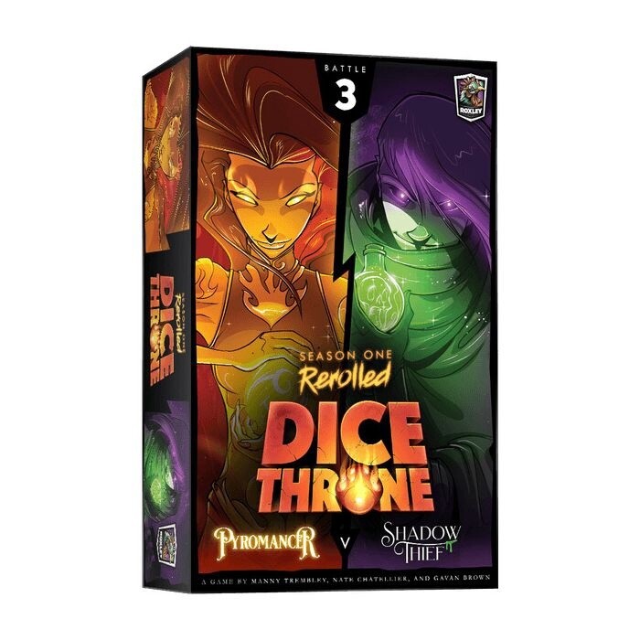 Dice Throne: Pyroman vs Shadow Thief