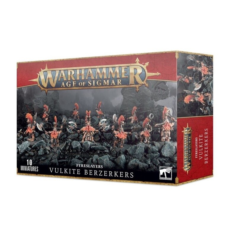 WHAOS - Fyreslayers - Vulkite Berzerkers