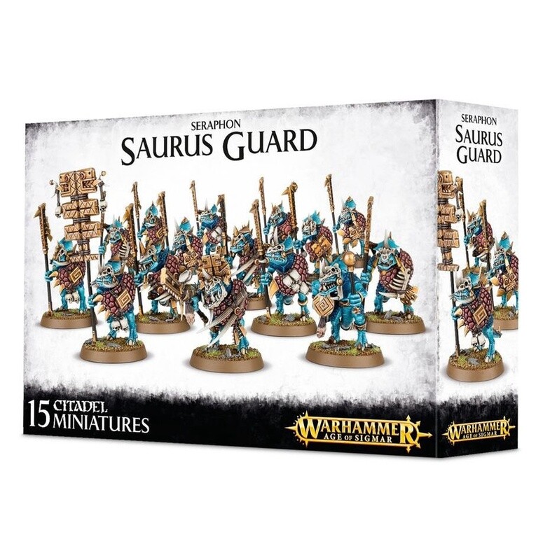 WHAOS - Seraphon - Saurus Guard