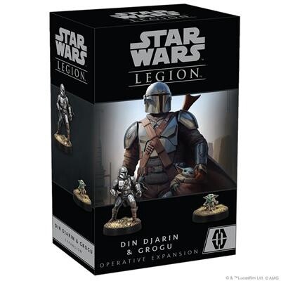 Star Wars: Legion - Din Djarin &amp; Grogu Operative Expansion