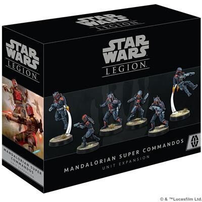 Star Wars: Legion - Mandolorian Super Commandos Unit Expansion