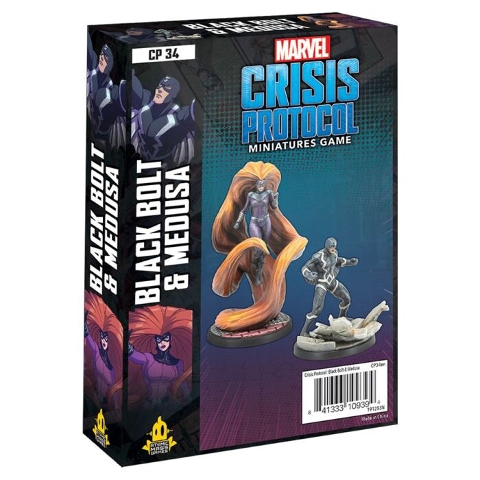 Marvel: Crisis Protocol - Black Bolt &amp; Medusa