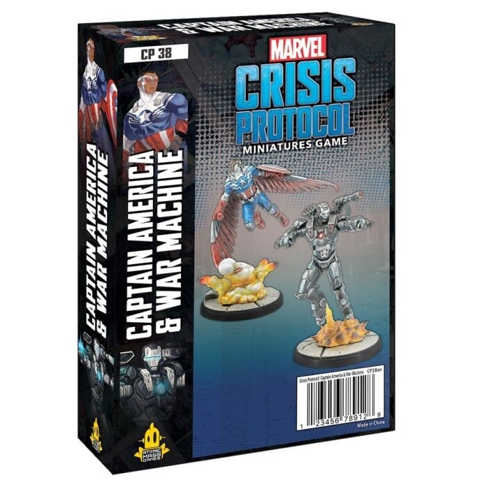 Marvel: Crisis Protocol - Captain America &amp; War Machine