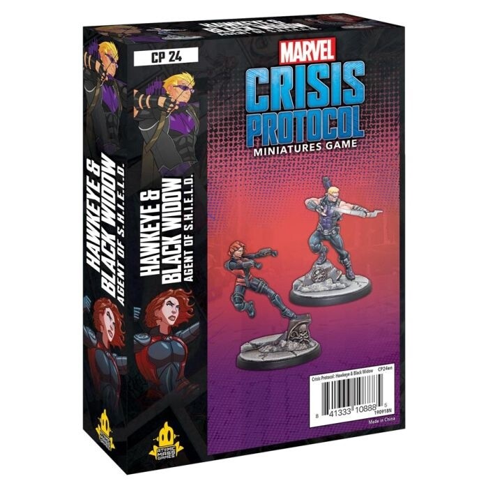 Marvel: Crisis Protocol - Hawkeye &amp; Black Widow