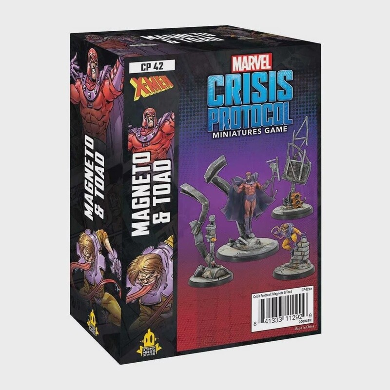 Marvel: Crisis Protocol - Magneto &amp; Toad