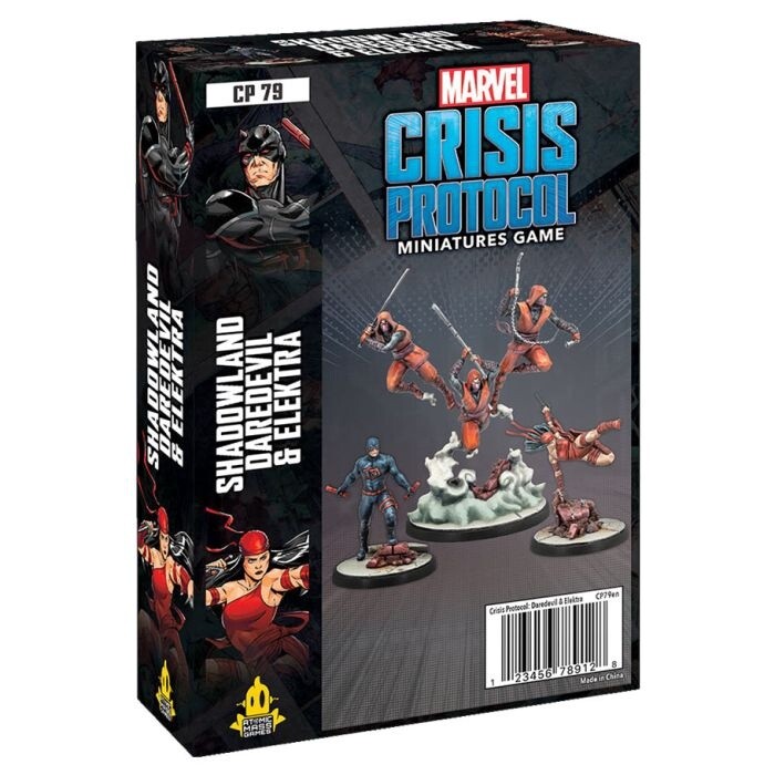 Marvel: Crisis Protocol - Shadowland Daredevil &amp; Elektra