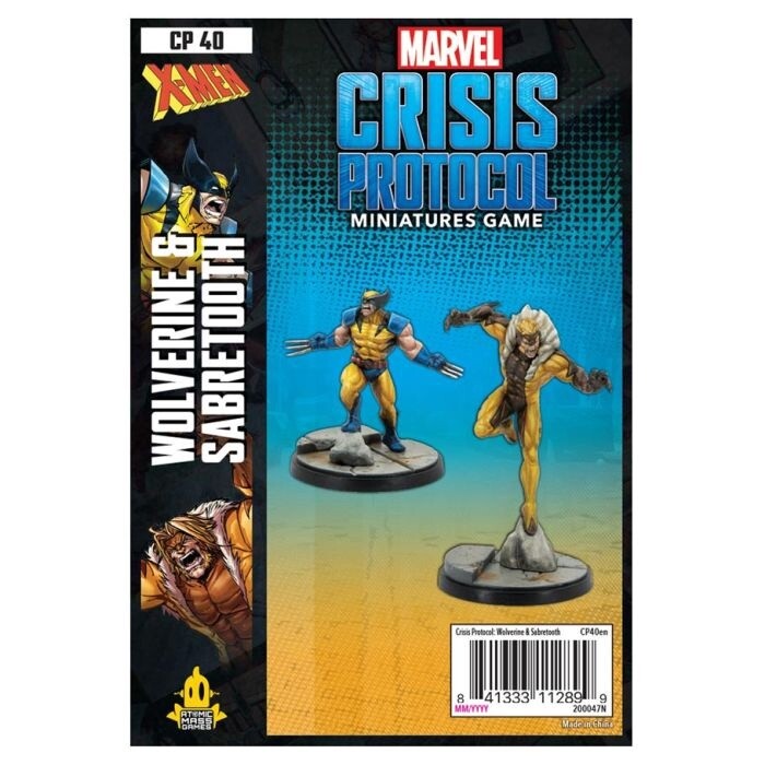 Marvel: Crisis Protocol - Wolverine &amp; Sabertooth