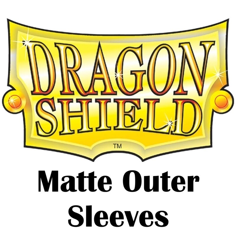 Dragon Shield: Matte Outer Sleeves