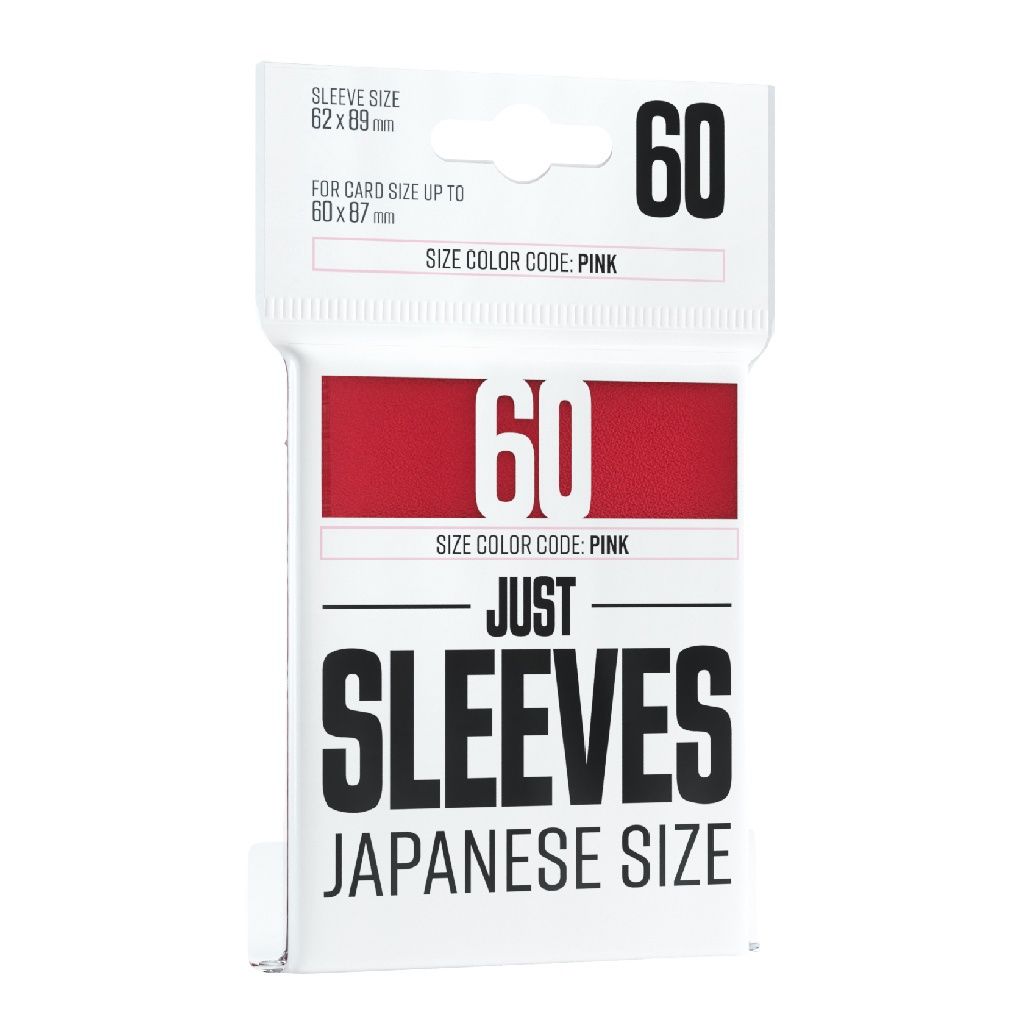 Gamegenic: Just Sleeves - Japanese Card Game, Colour: Red