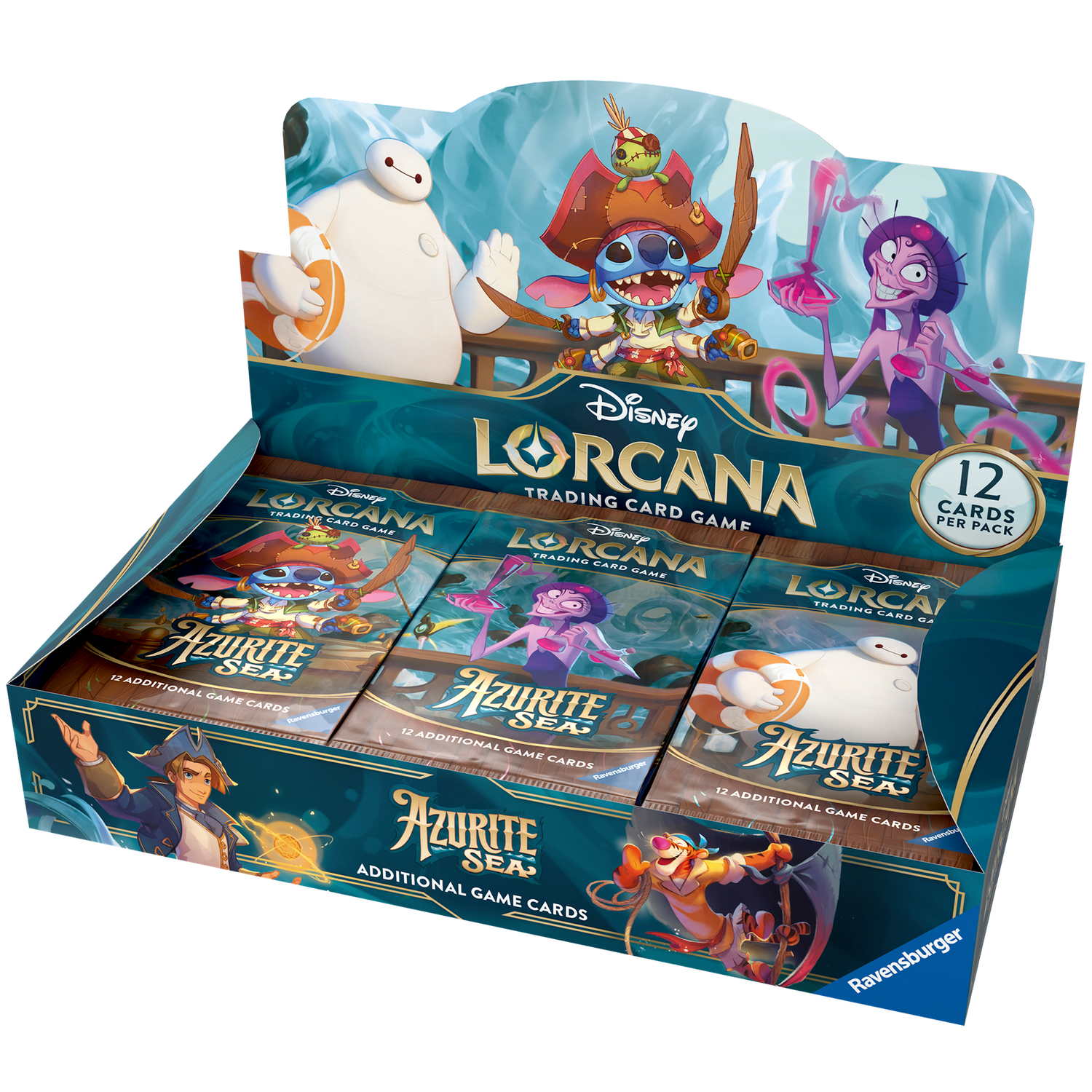 Disney Lorcana: Azurite Sea, Type: Booster Box