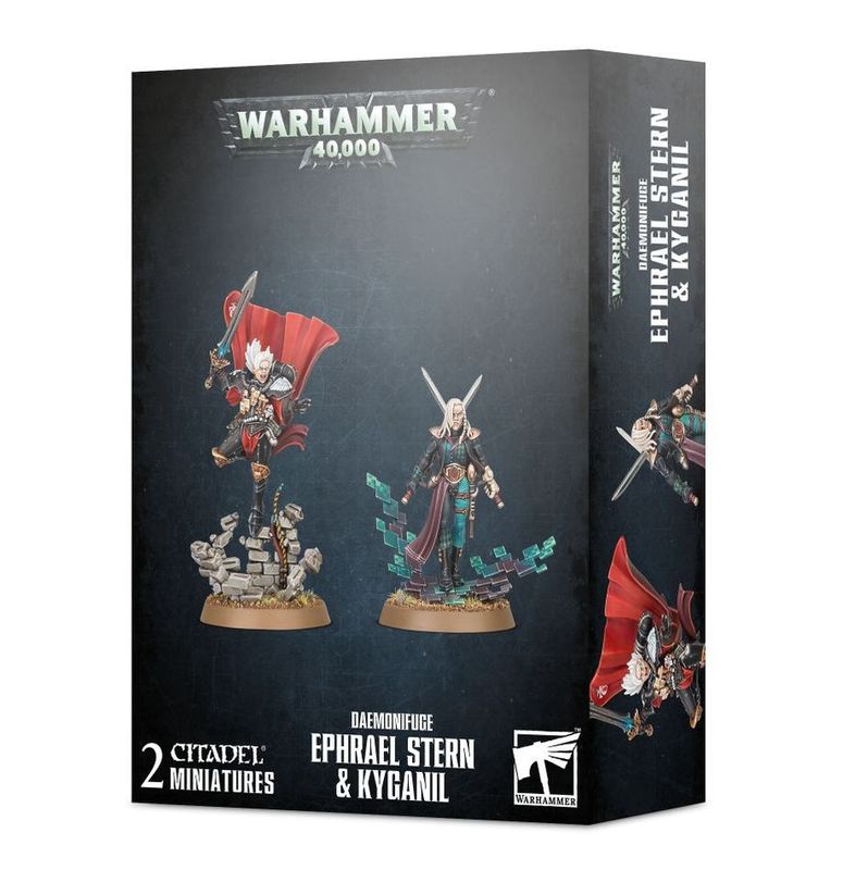 WH40K - Adepta Sororitas - Daemonifuge, Ephrael Stern &amp; Kyganil