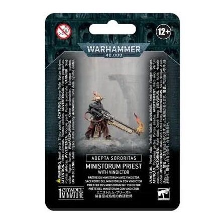 WH40K - Adepta Sororitas - Ministorum Priest with Vindicator