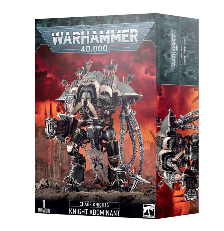 WH40K - Chaos Knights - Knight Abominant