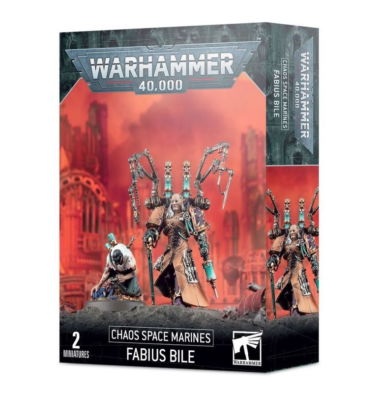 WH40K - Chaos Space Marines - Fabius Bile