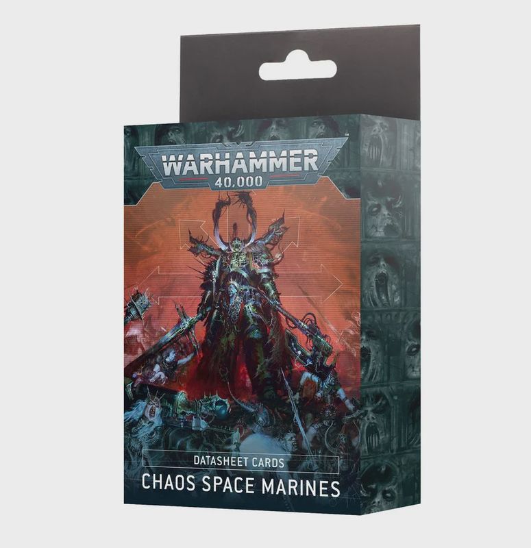 WH40K - Chaos Space Marines - Datasheet Cards 10th Edition