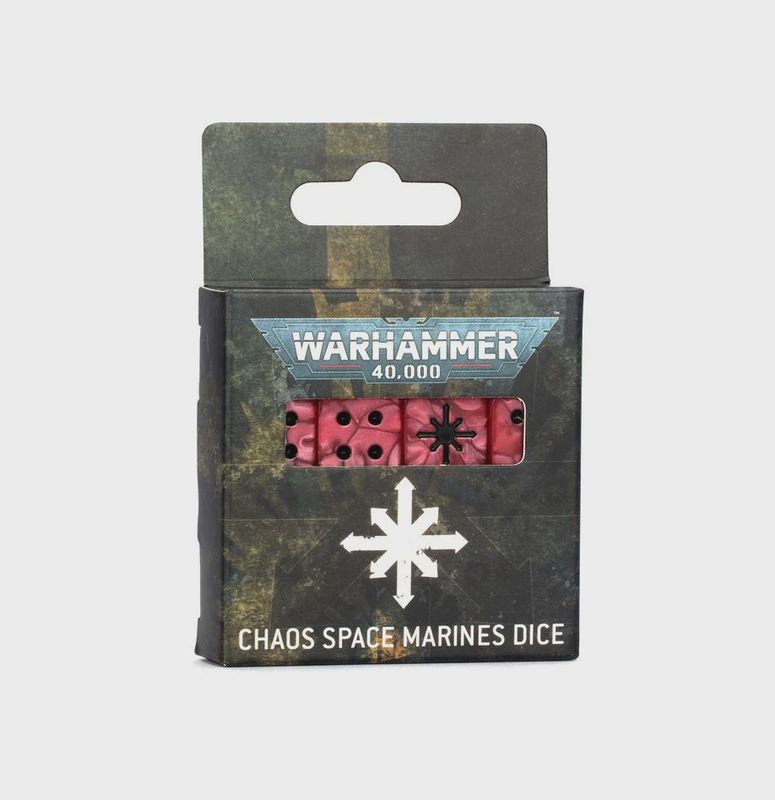 WH40K - Chaos Space Marines - Dice 10th Edition