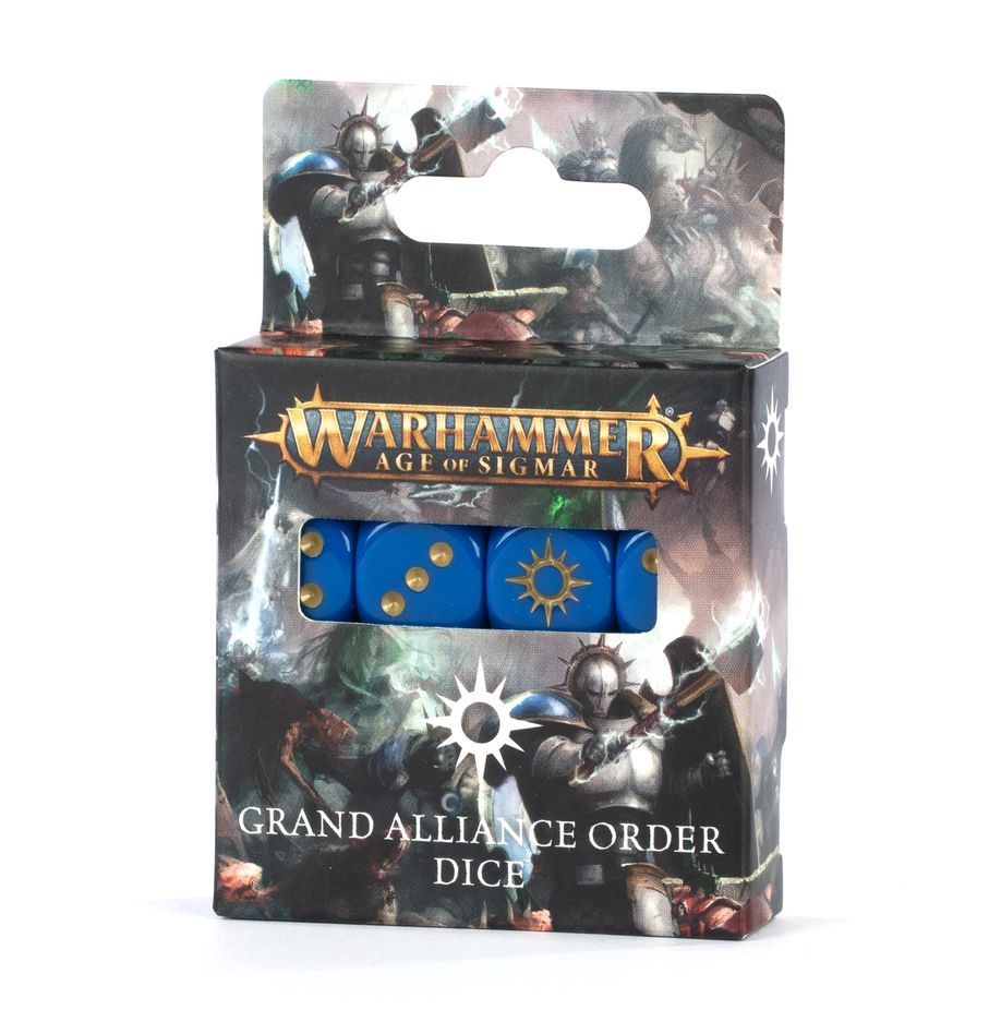 WHAOS - Grand Alliance Order Dice Set