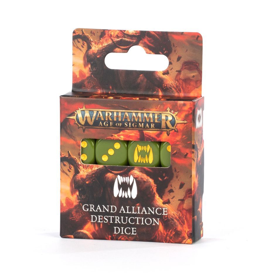 WHAOS - Grand Alliance Destruction Dice Set