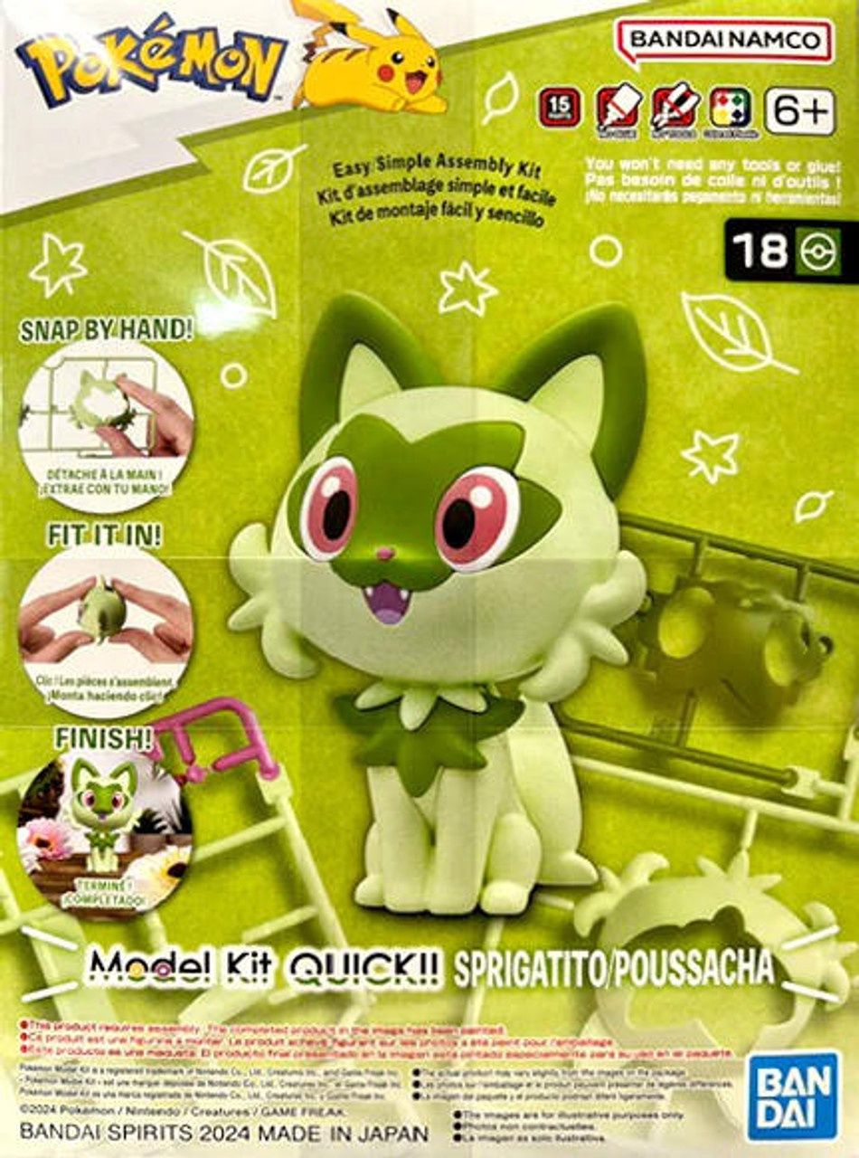 Pokemon Model Kit - QUICK!! 18 - Sprigatito