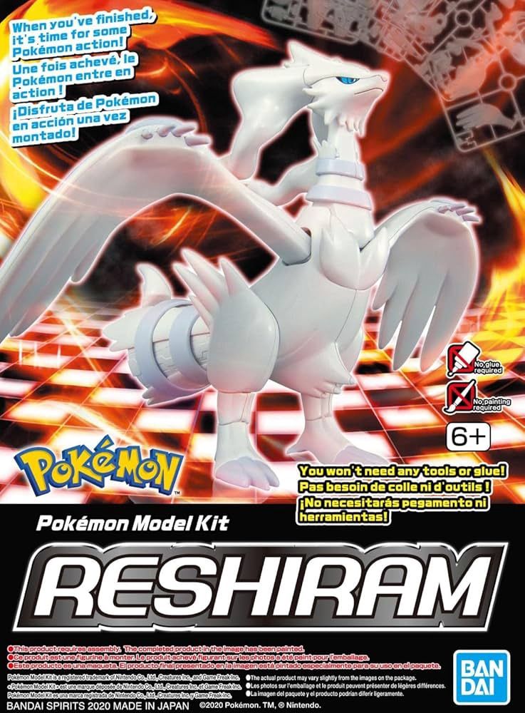 Pokemon Model Kit - Reshiram