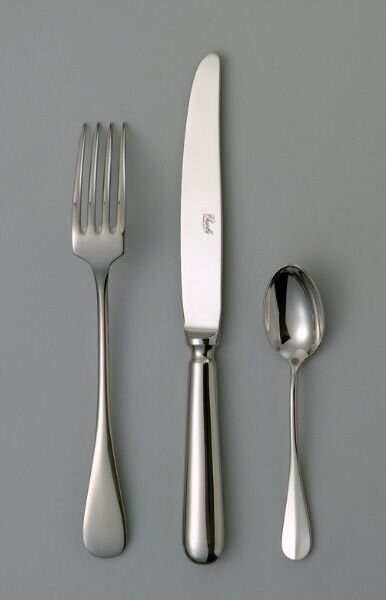Chambly Baguette Moka Spoon - Silver Plated
